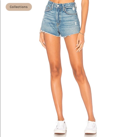 GRLFRND Pants - GRLFRND Cindy Cut-Off Shorts